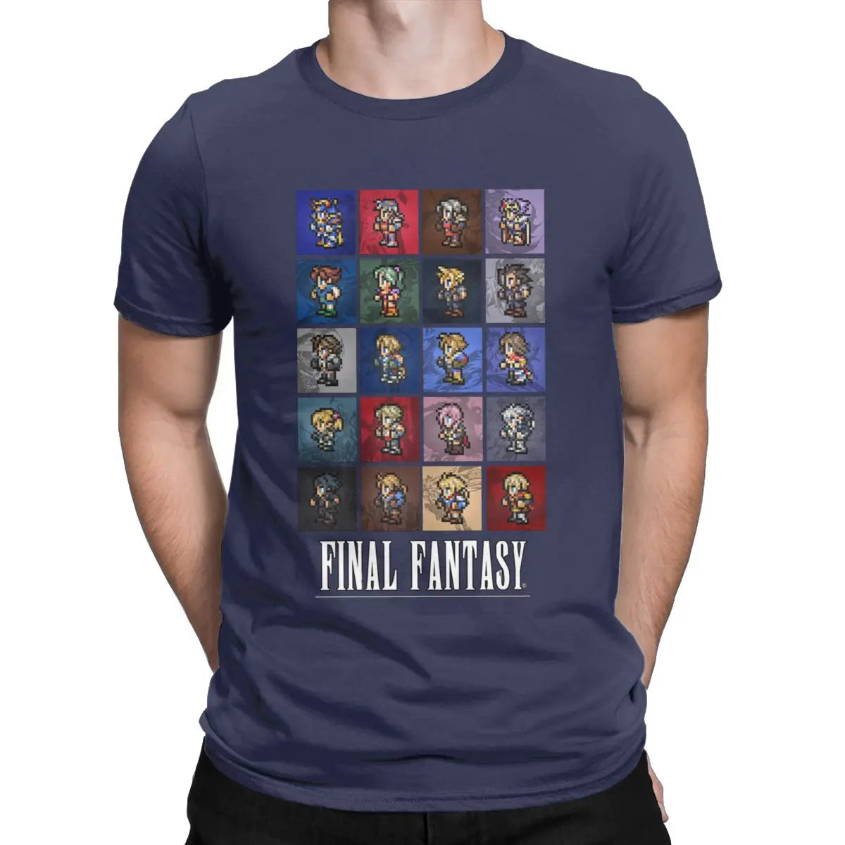 Final Fantasy 8 bit Sprites Men's t-shirt