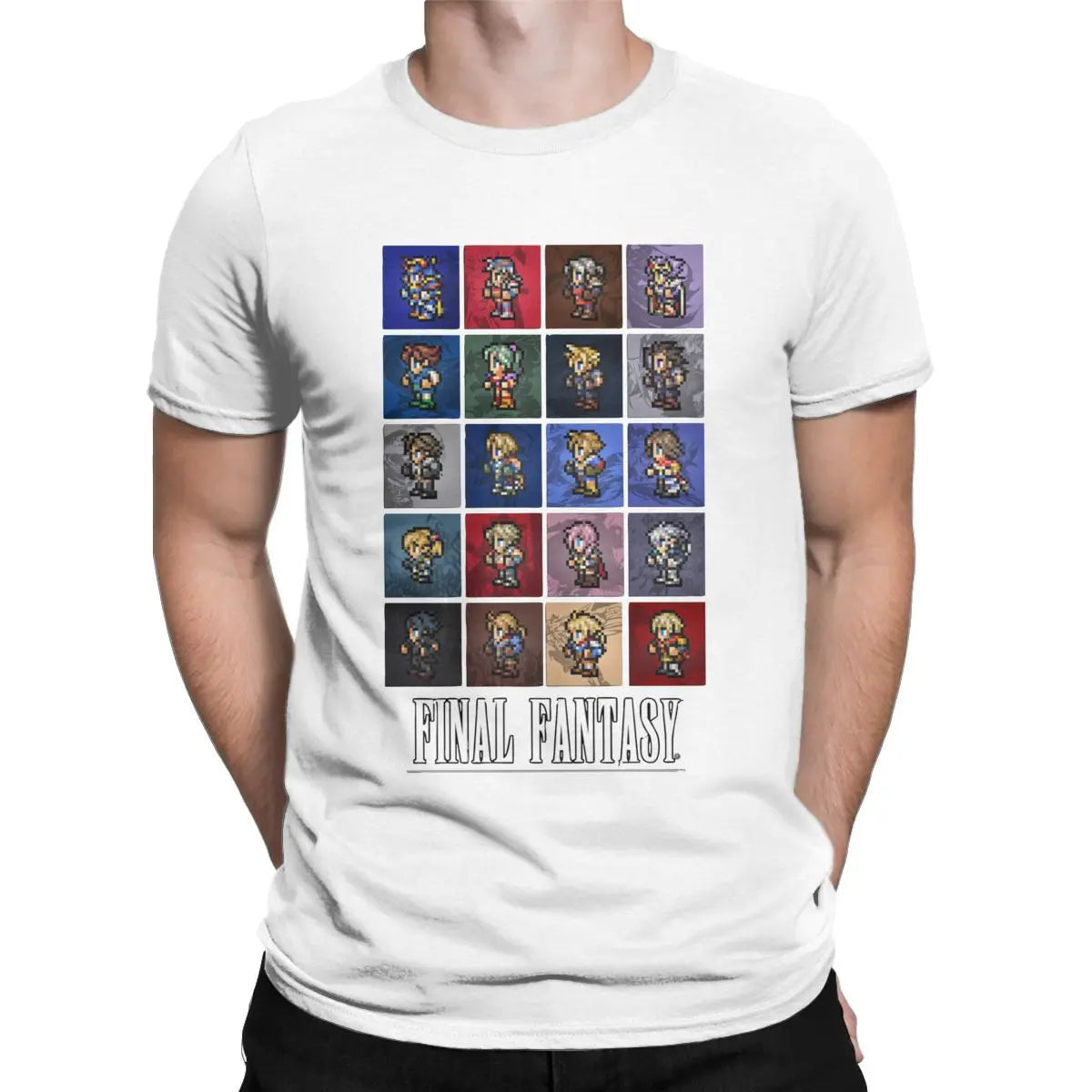 Final Fantasy 8 bit Sprites Men's t-shirt