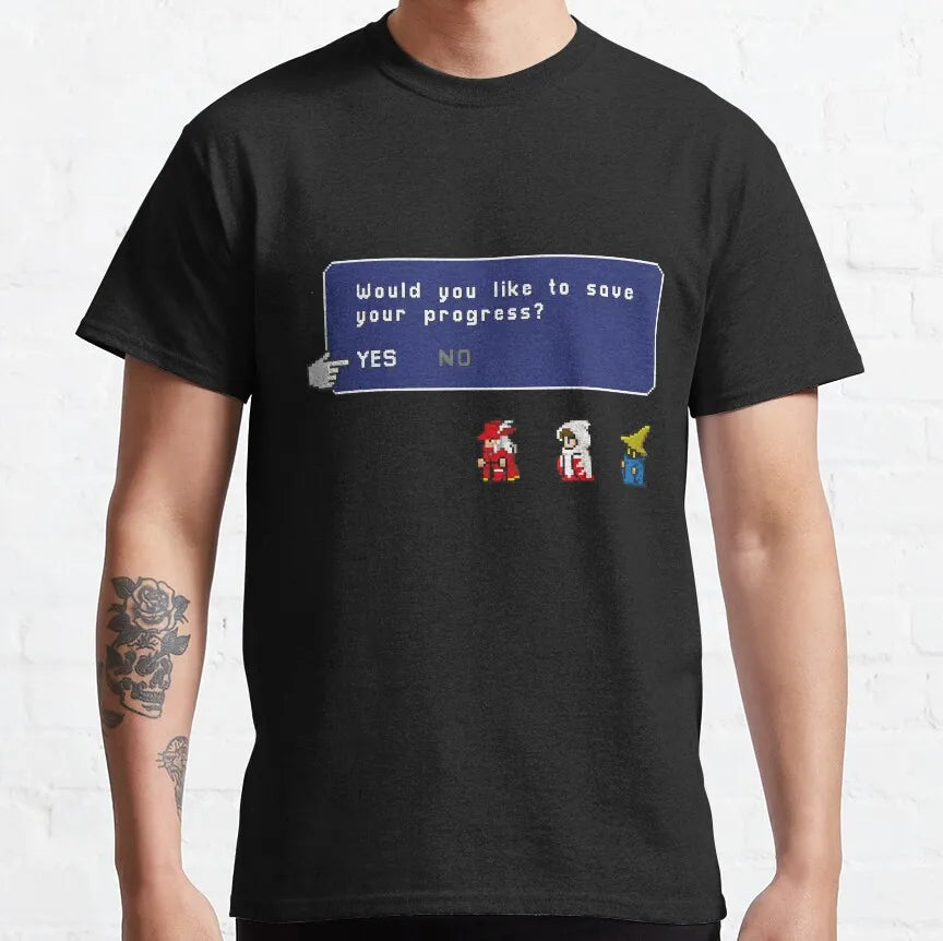 Final Fantasy 8 bit Sprites Men's t-shirt