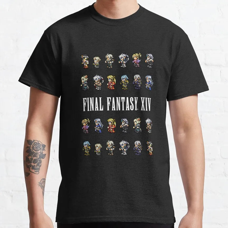 Final Fantasy 8 bit Sprites Men's t-shirt