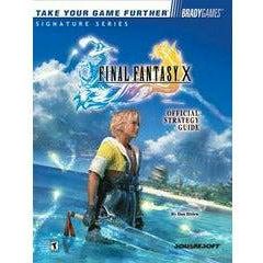 Final Fantasy X [BradyGames] Strategy Guide - (LOOSE)