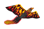 74 inch (6 foot) Wingspan 3-D Nylon Firebird Phoenix Kite - 