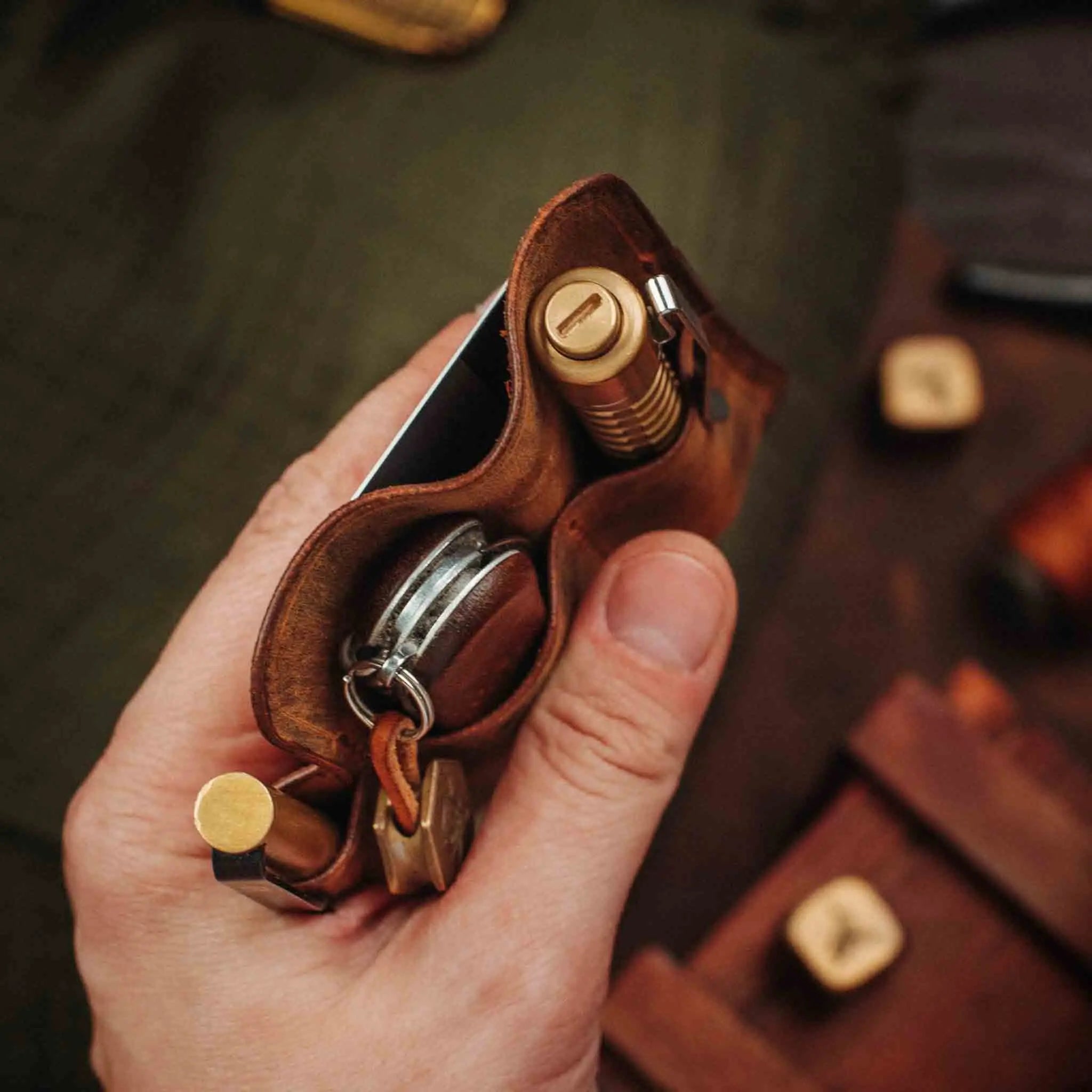 Pirate Goods First Mate Pocket Organizer – Leather EDC Pocket Organizer