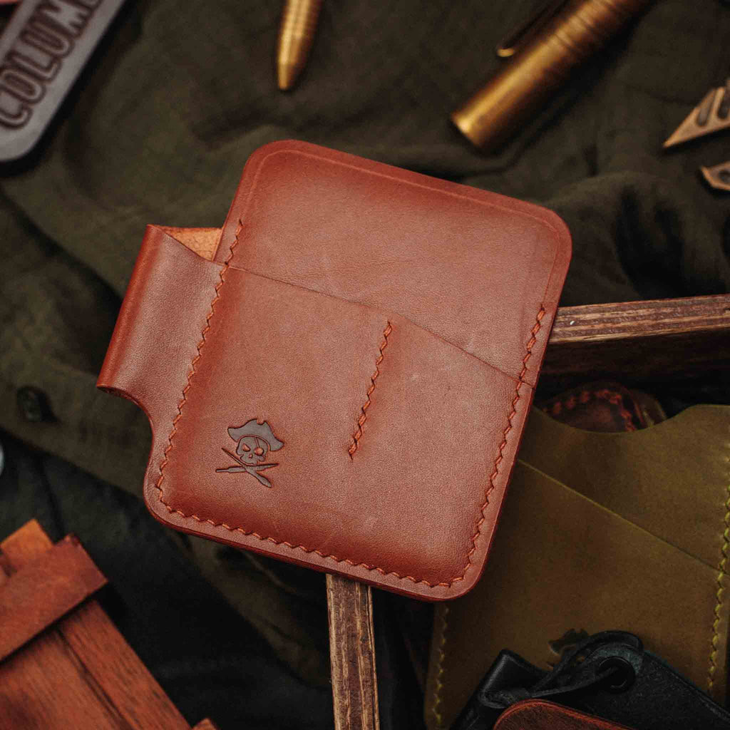 Pirate Goods First Mate Pocket Organizer – Leather EDC Pocket Organizer