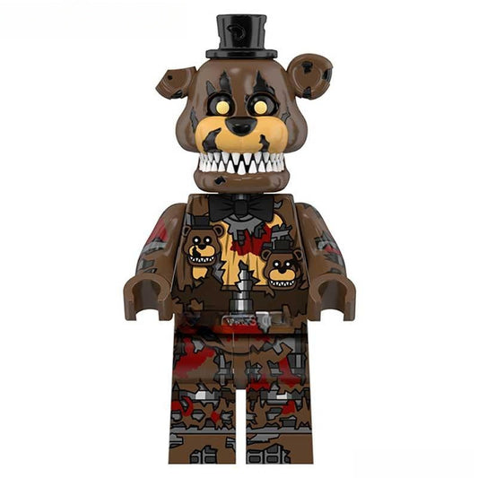 Five Nights At Freddys Nightmare Freddy Lego Minifigures custom toys