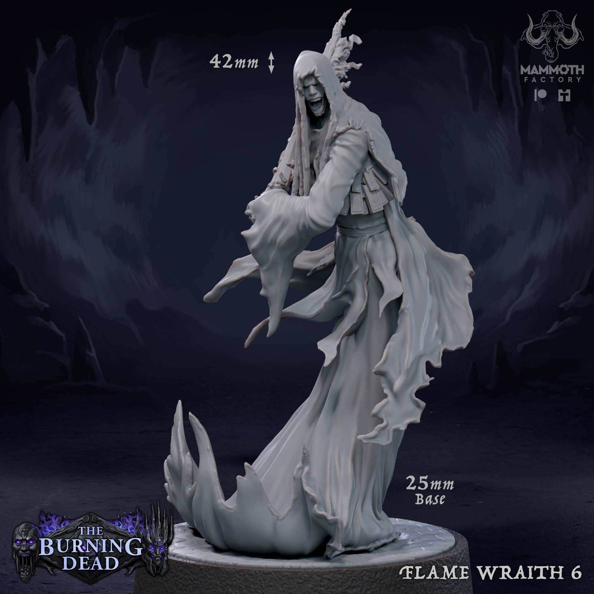 Flame Wraith: Sculpt 6 - 