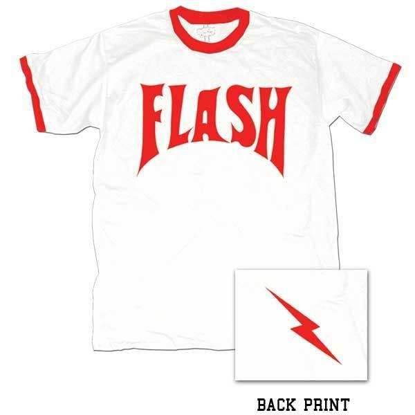 Flash Gordon Logo Red Ringer T-shirt - S