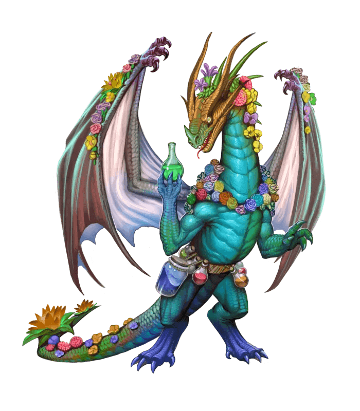 Battlezoo Dragons: Leshy Dragons for Foundry VTT - Pathfinder 2nd Edition / Foundry VTT Module