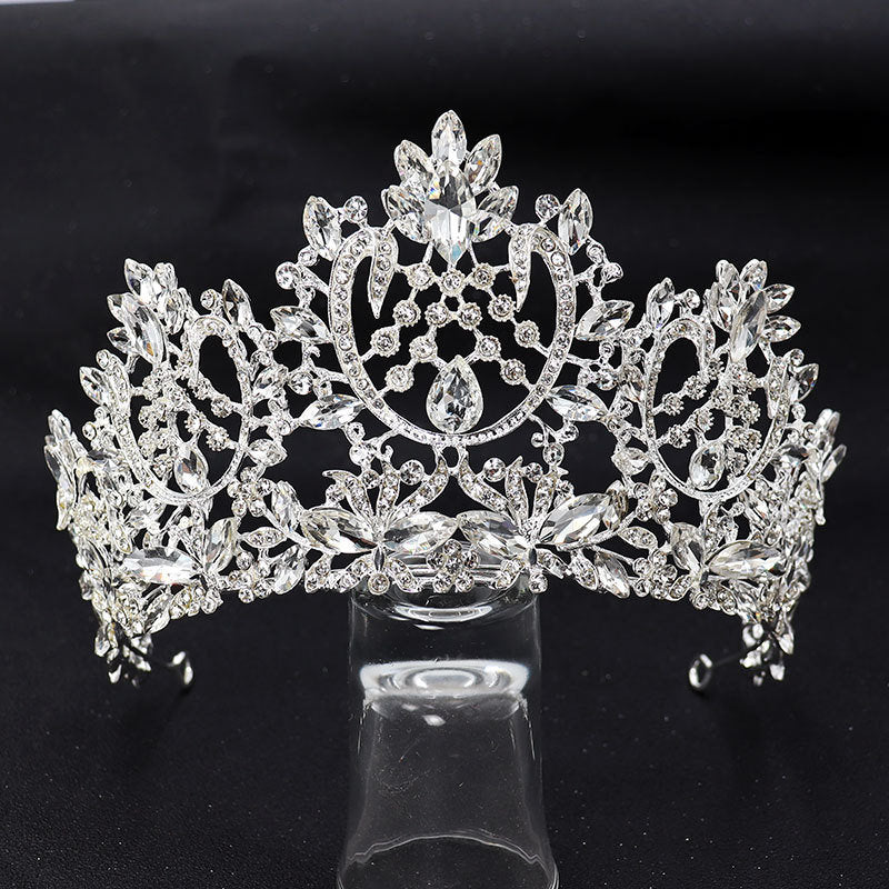 Flower Horse Eye Atmospheric Bride Crown Photography Birthday Show Tiara