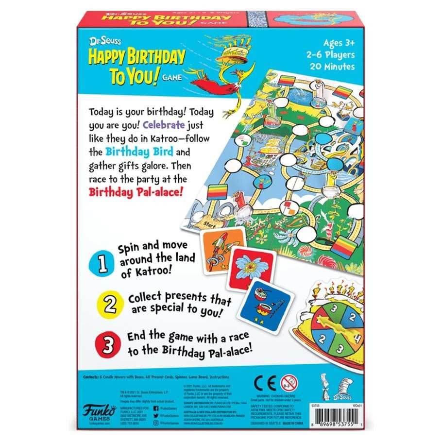 Dr. Seuss: Happy Birthday to You! Game - 