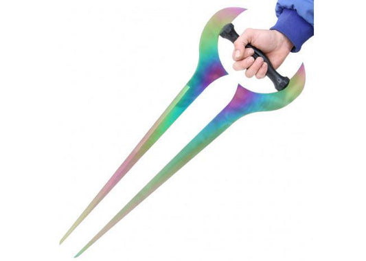 Forked Titanium Color Energy Weapon