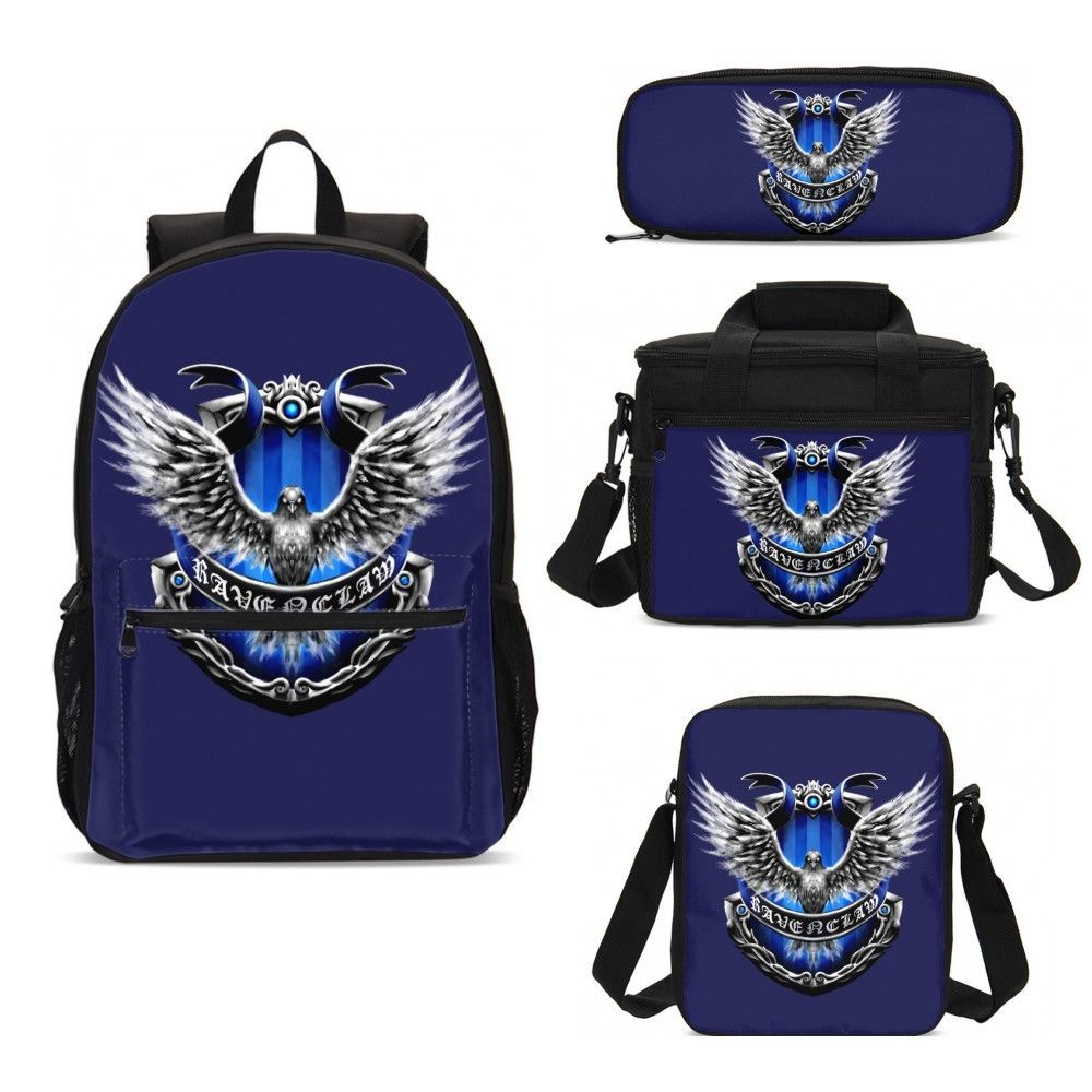 Four-piece Harry Potter School of Witchcraft and Wizardry Student Backpack