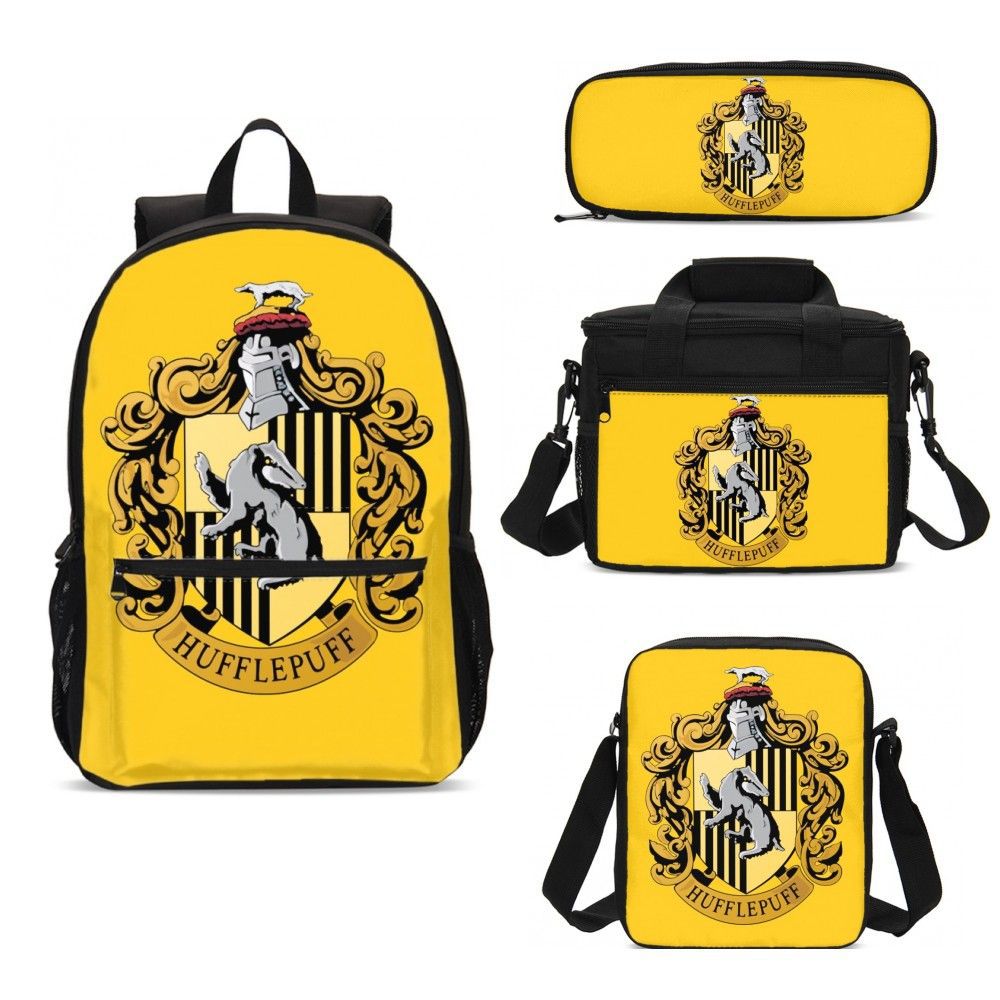 Four-piece Harry Potter School of Witchcraft and Wizardry Student Backpack