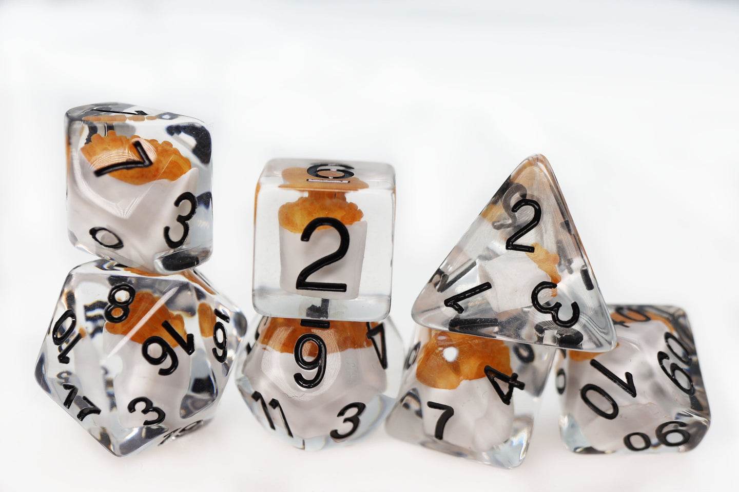 Fries RPG Dice Set - 