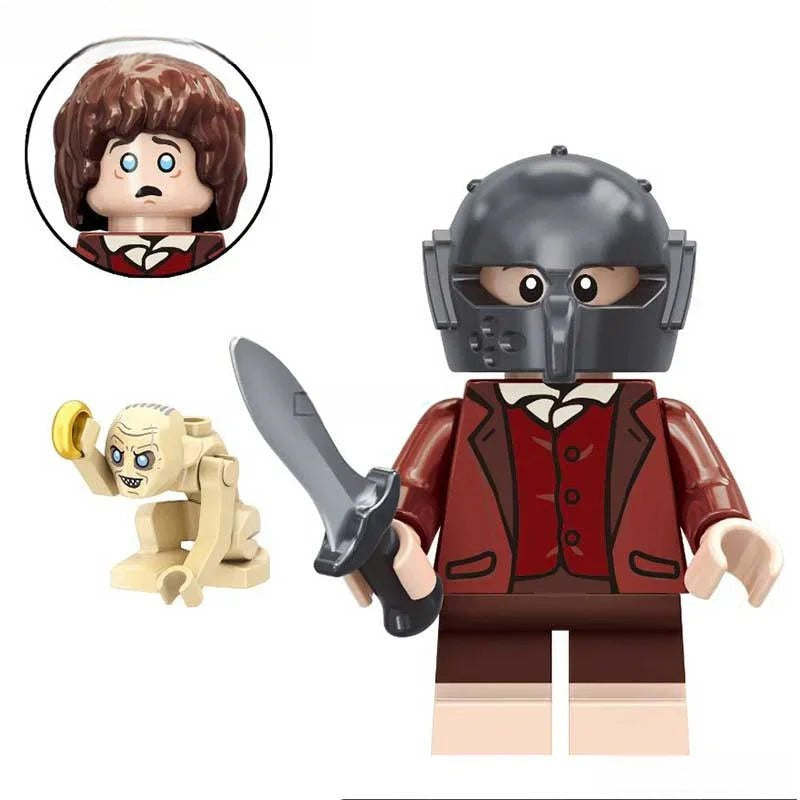 Frodo Baggins Lord of The Rings Lego Minifigures Custom Toys 2