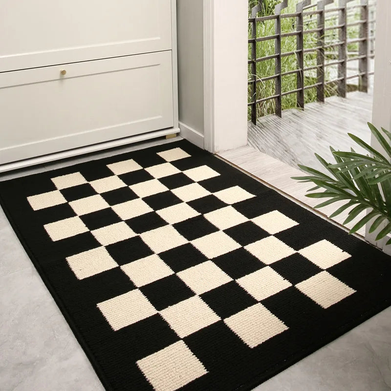 Front Door Mat Welcome Mats Indoor Outdoor Rug Entryway Mats for Shoe Scraper Ideal for Inside Outside Home High Traffic Area