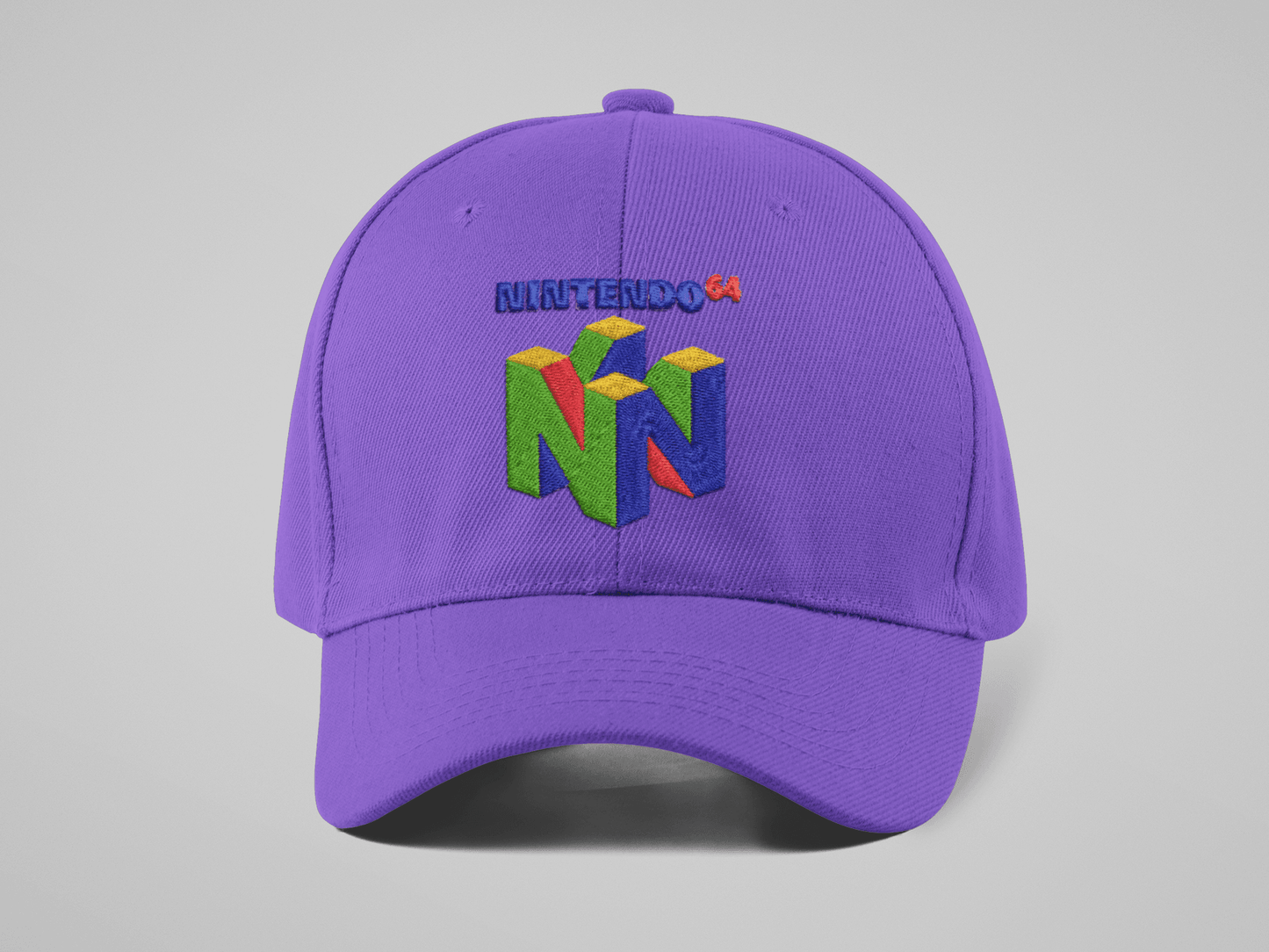 Nintendo N64 Logo Hat - Purple