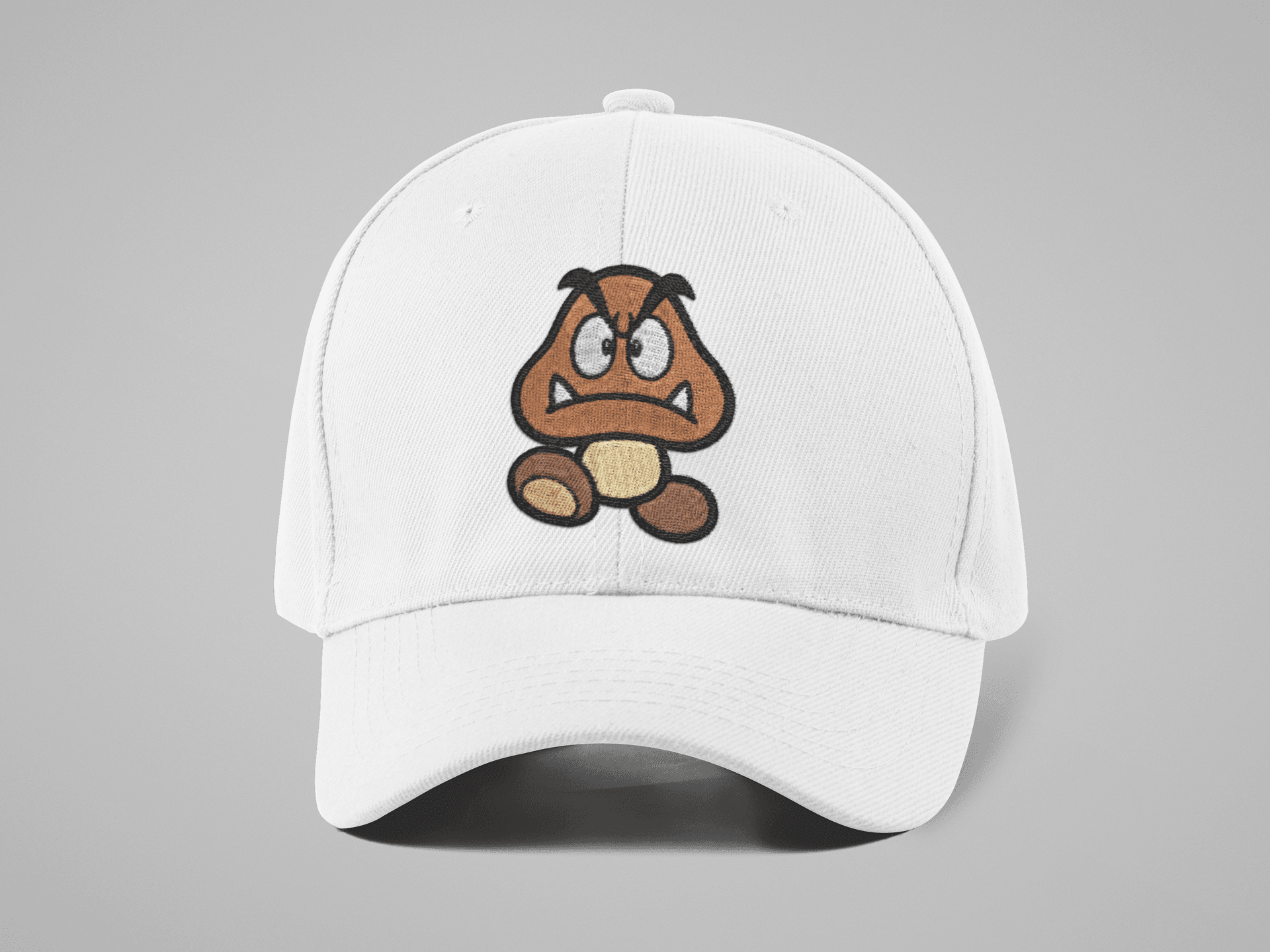 Goomba Hat - White