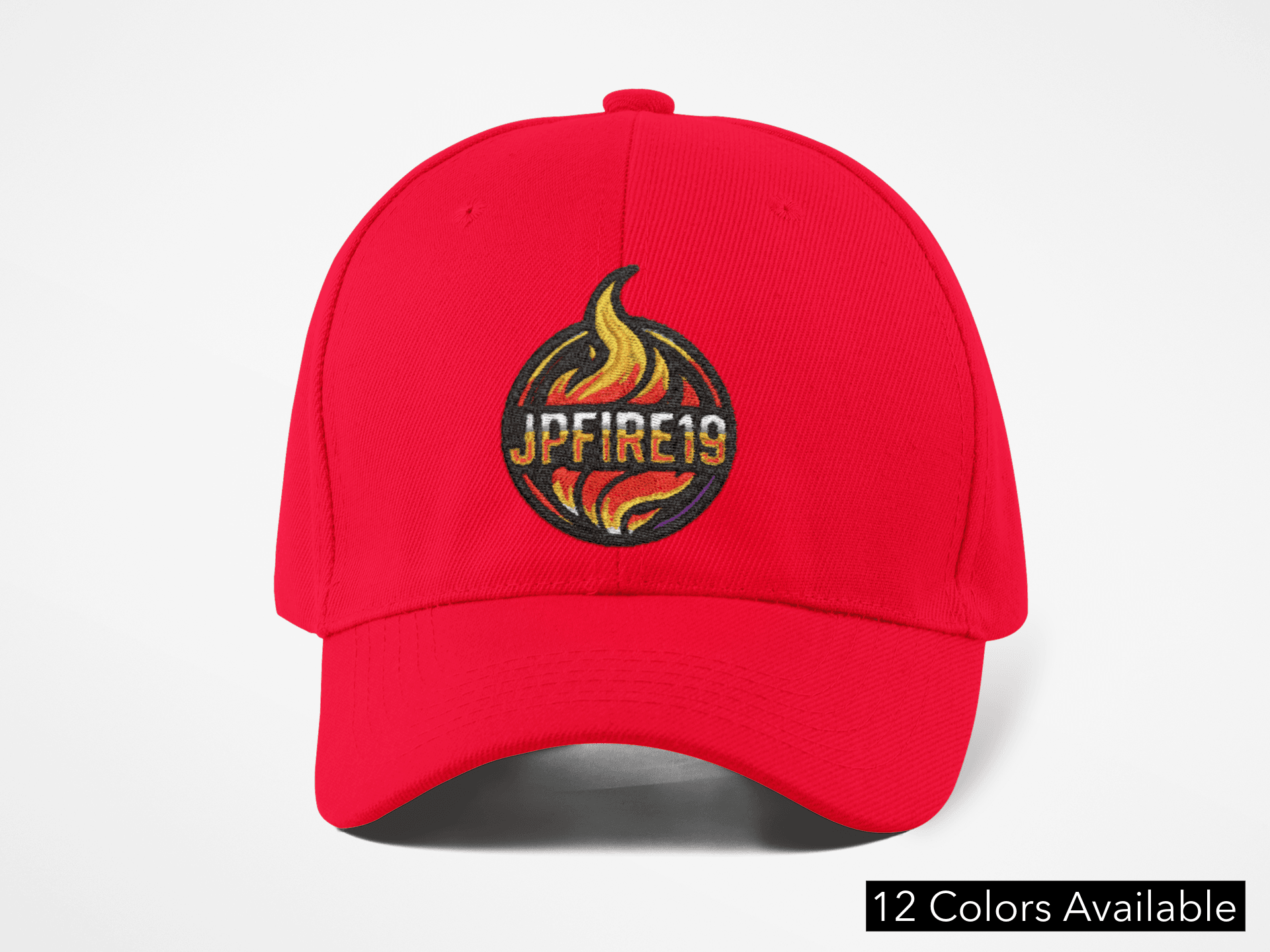 JPFire19 Logo Hat - White