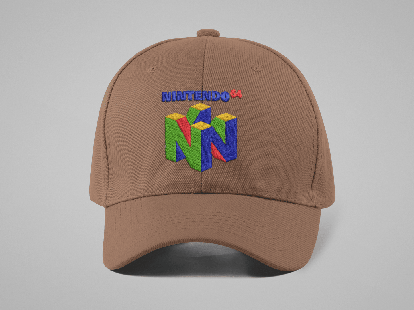 Nintendo N64 Logo Hat - Brown