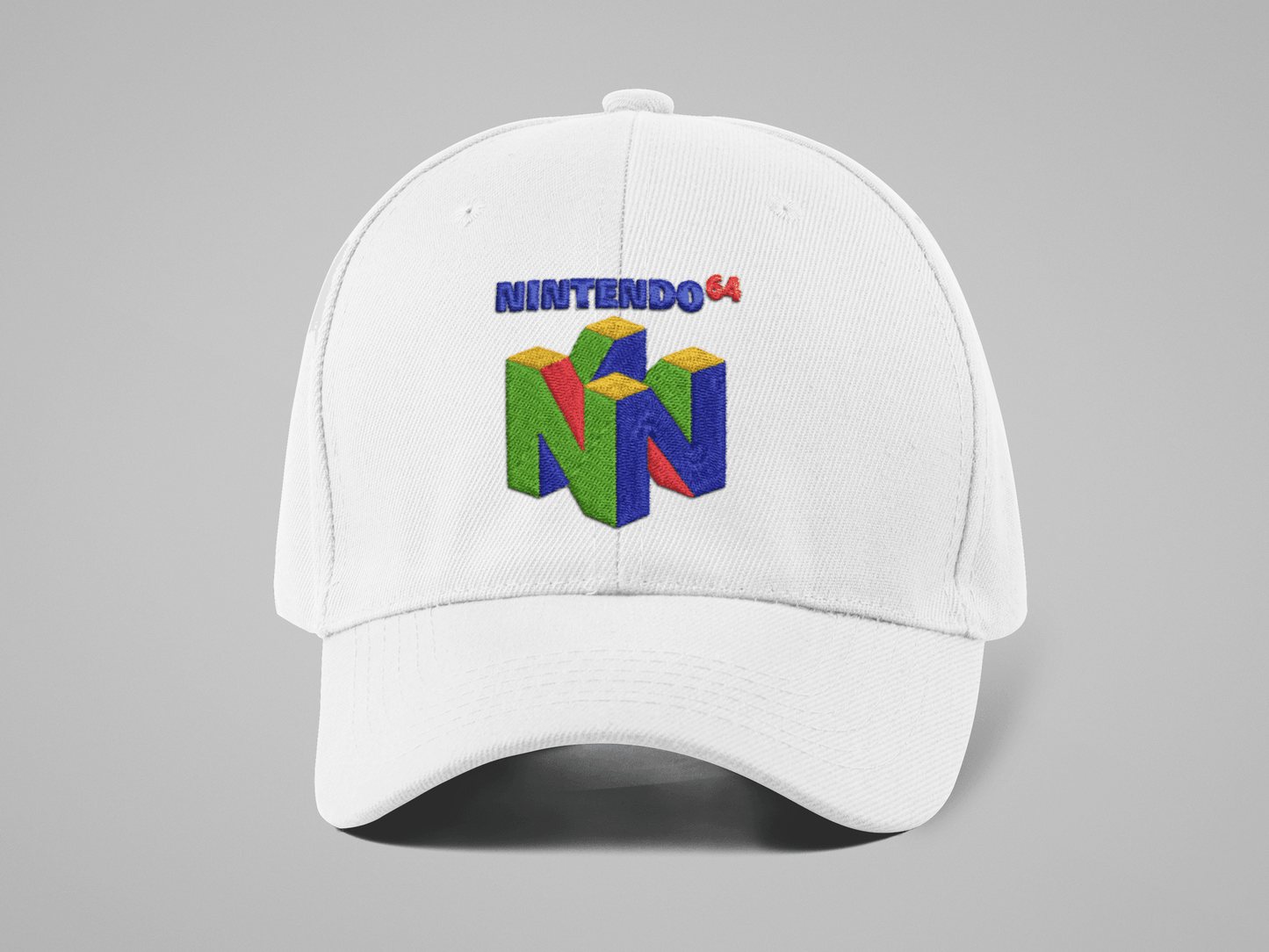 Nintendo N64 Logo Hat - White