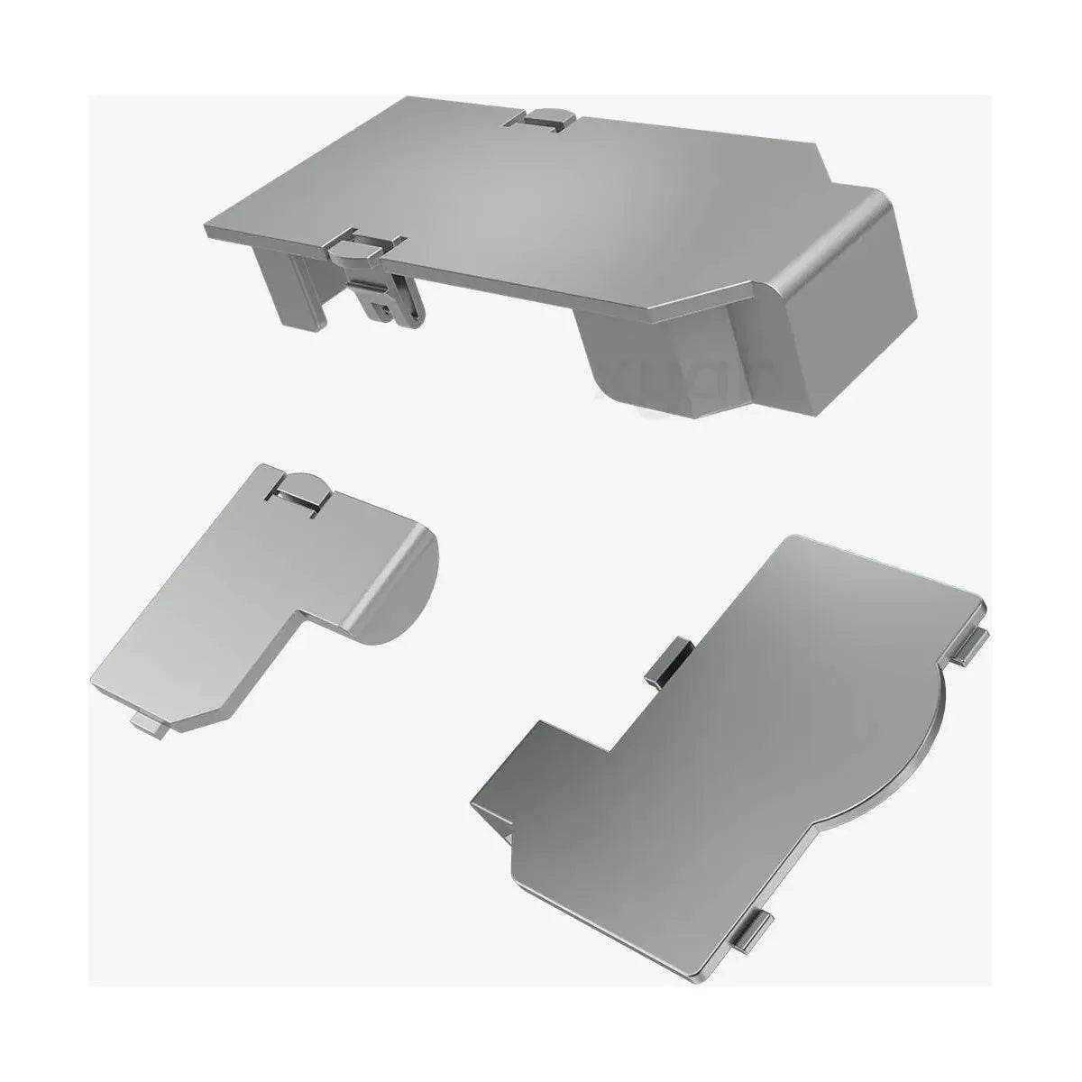 3 Piece Port Covers - Silver For Nintendo GameCube® - Role-Players
