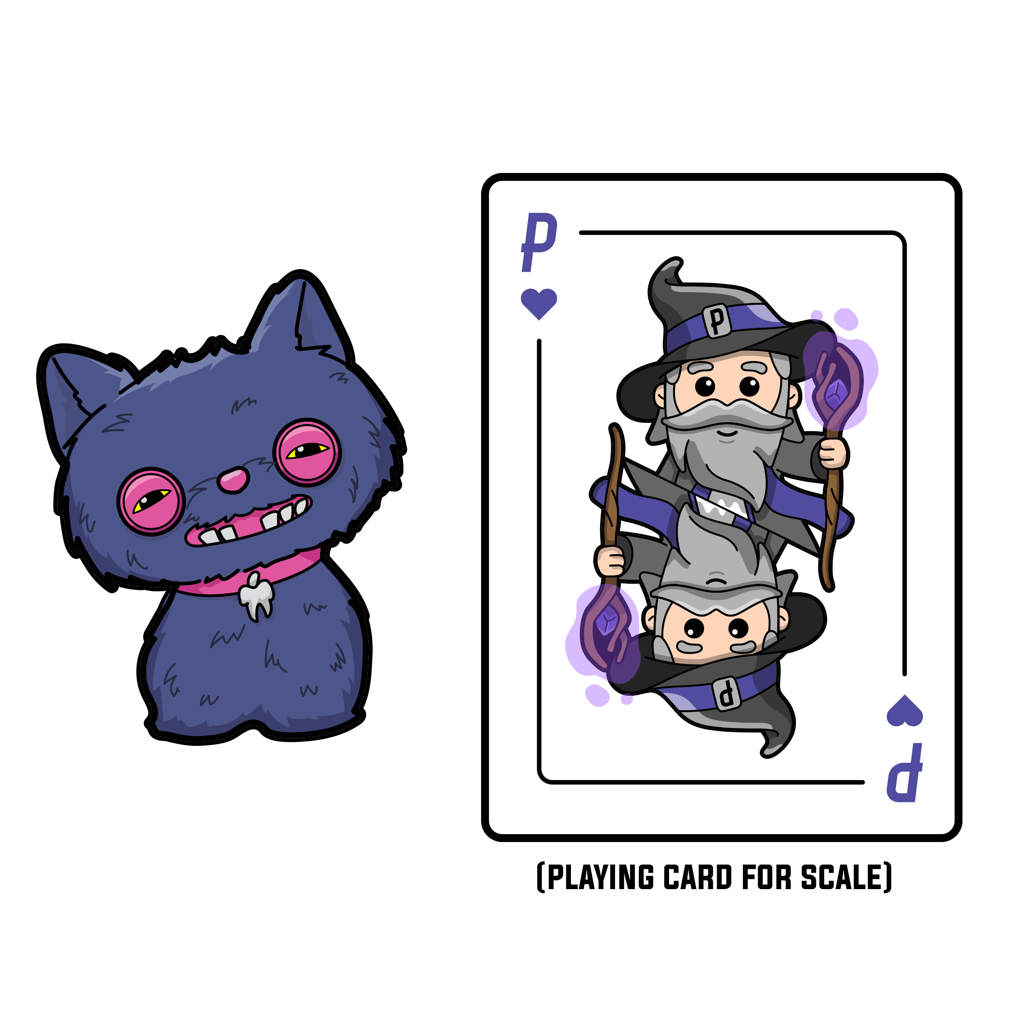 Fuggler - Alley Cats Cheezee (Blue) AR Pin