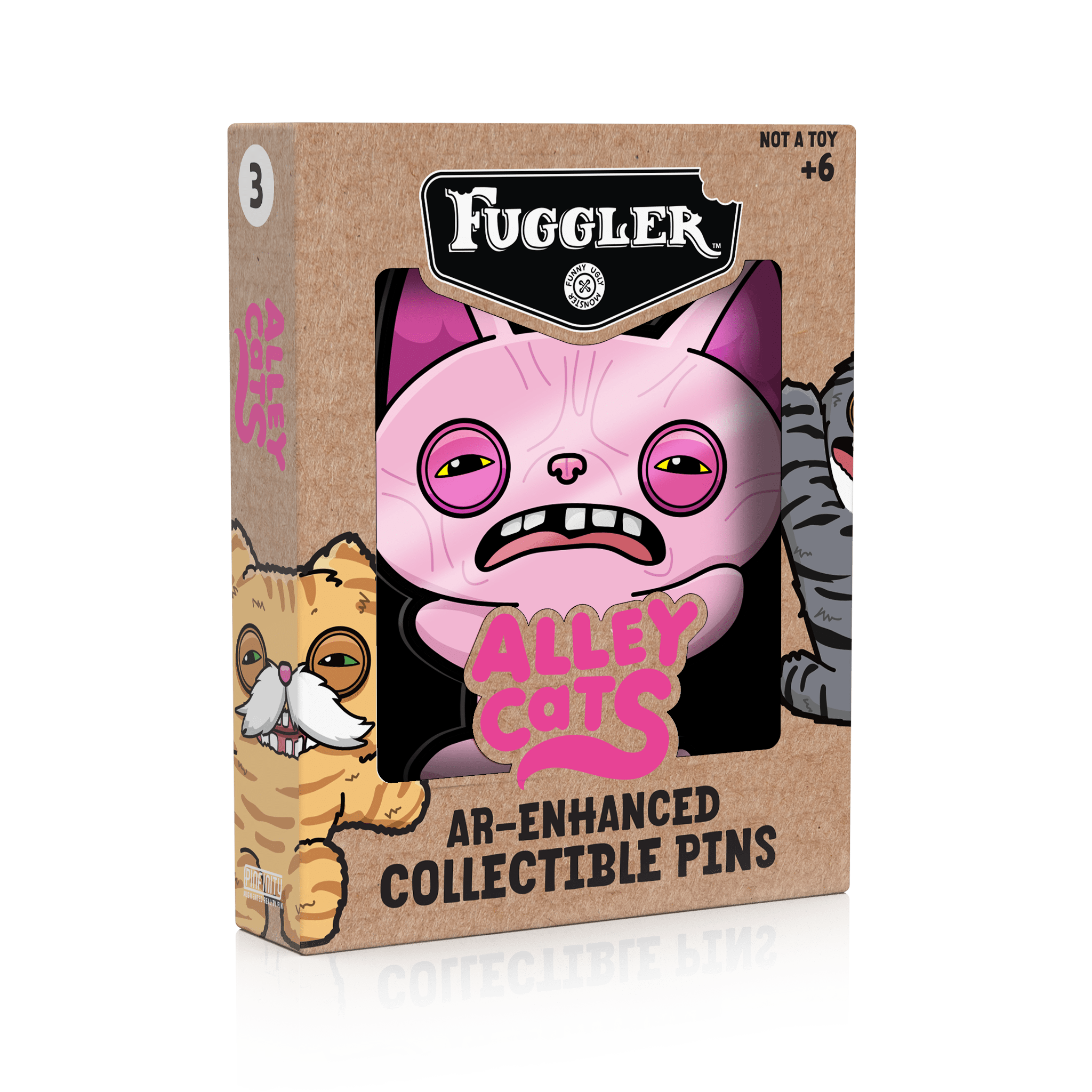 Fuggler - Alley Cats Wrinkle McStinkles AR Pin