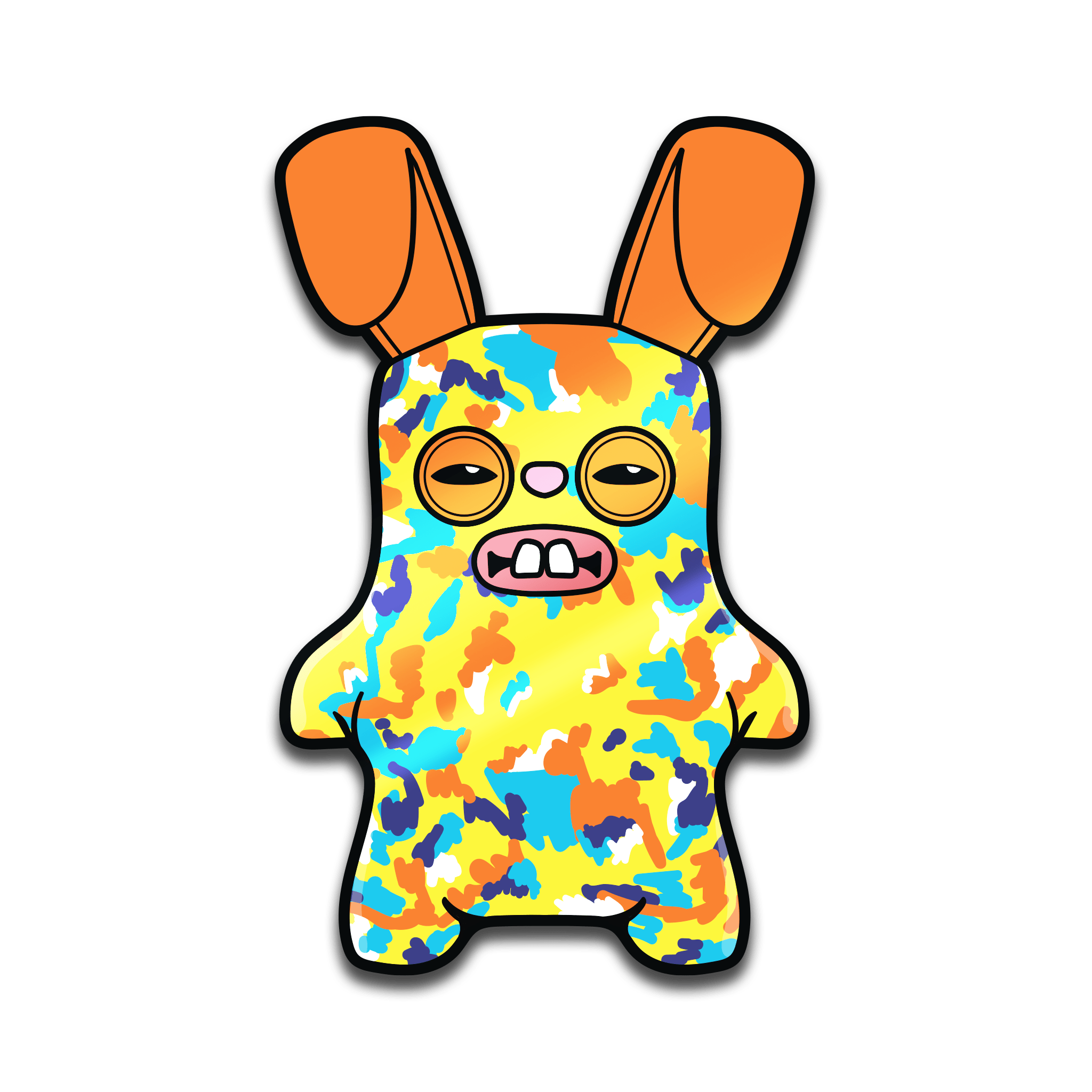 Fuggler - Rabid Rabbit AR Pin