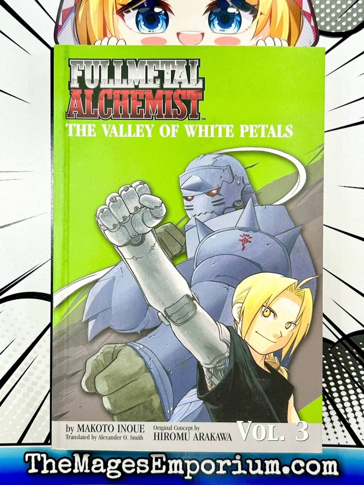 Fullmetal Alchemist The Valley of White Petals Vol 3 Light Novel - 