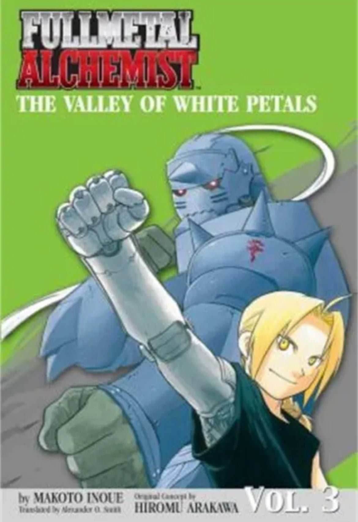 Fullmetal Alchemist The Valley of White Petals Vol 3 Light Novel - 