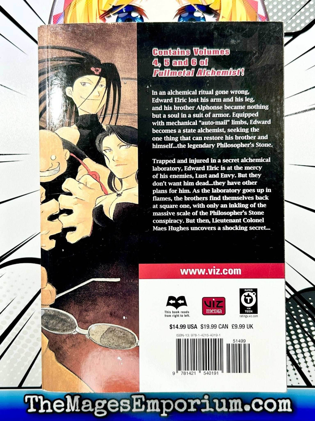 Fullmetal Alchemist Vol 4 - 6 Omnibus - 
