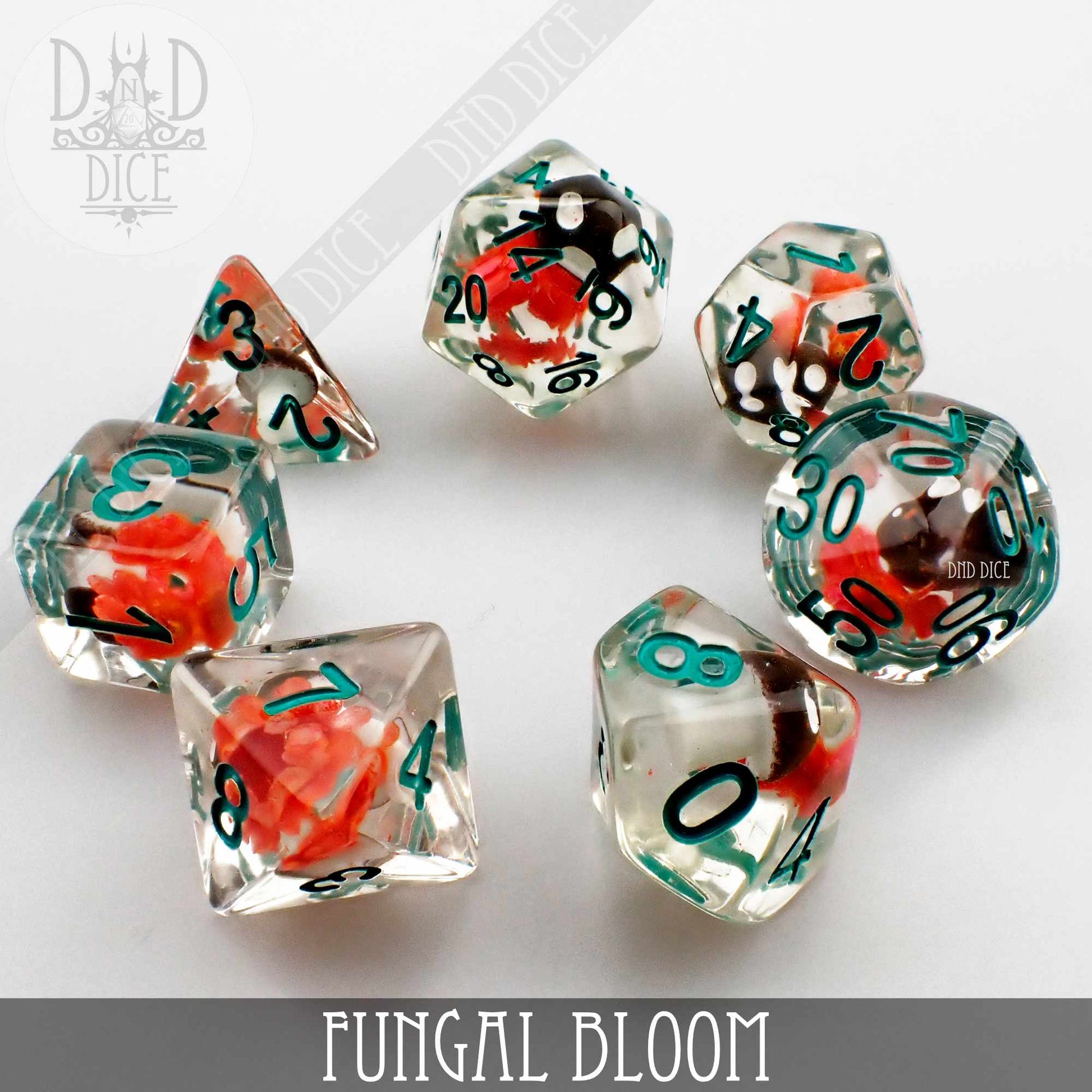 Fungal Bloom Dice Set