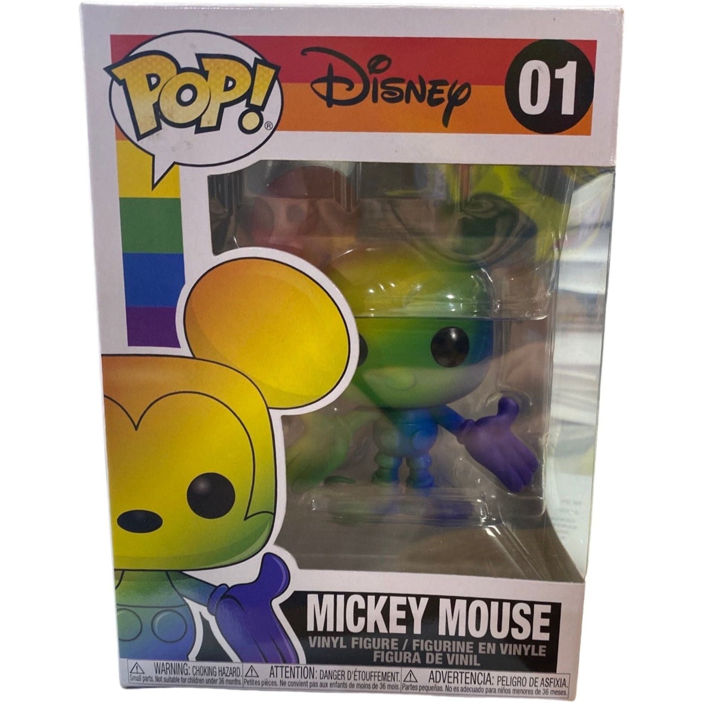 Funko POP! Disney: Pride - Mickey Mouse (Rainbow) #01