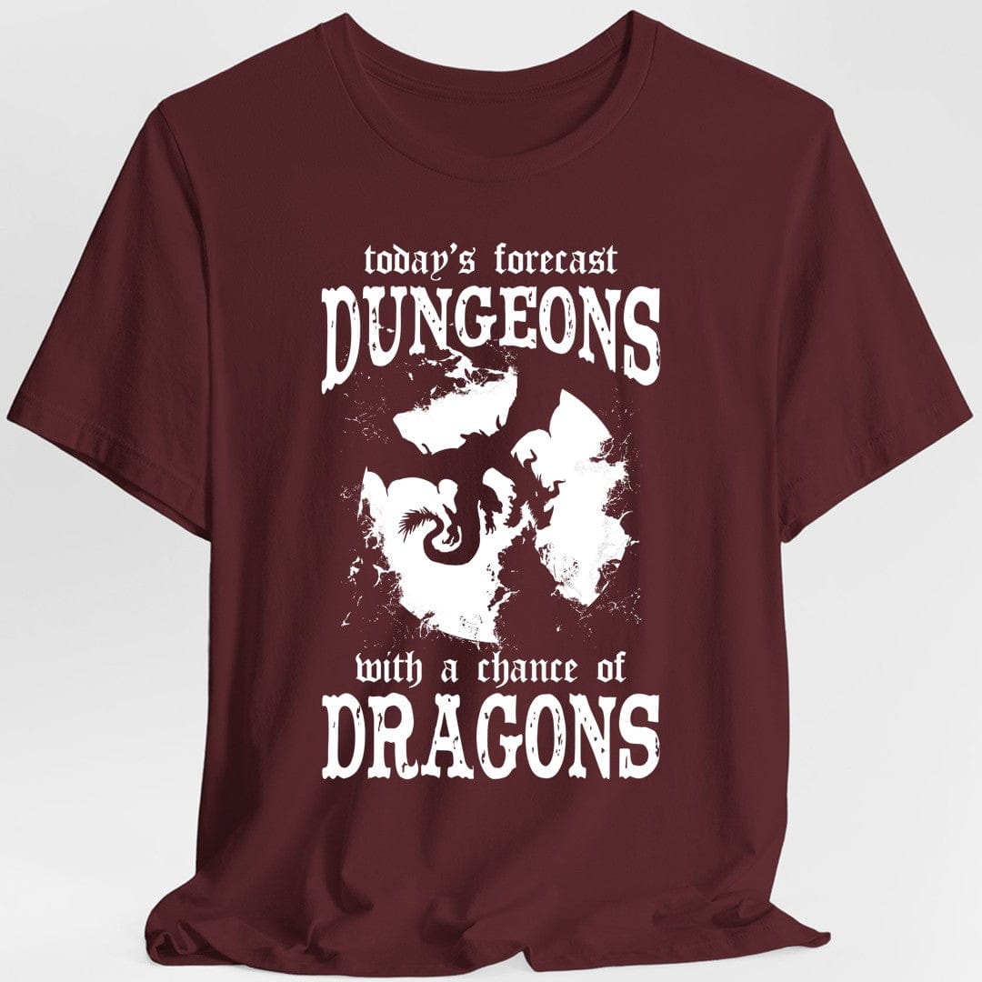 Funny DnD Weather Forecast Tshirt