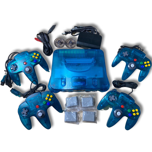 Funtastic Ice Blue Nintendo 64 System - Nintendo 64