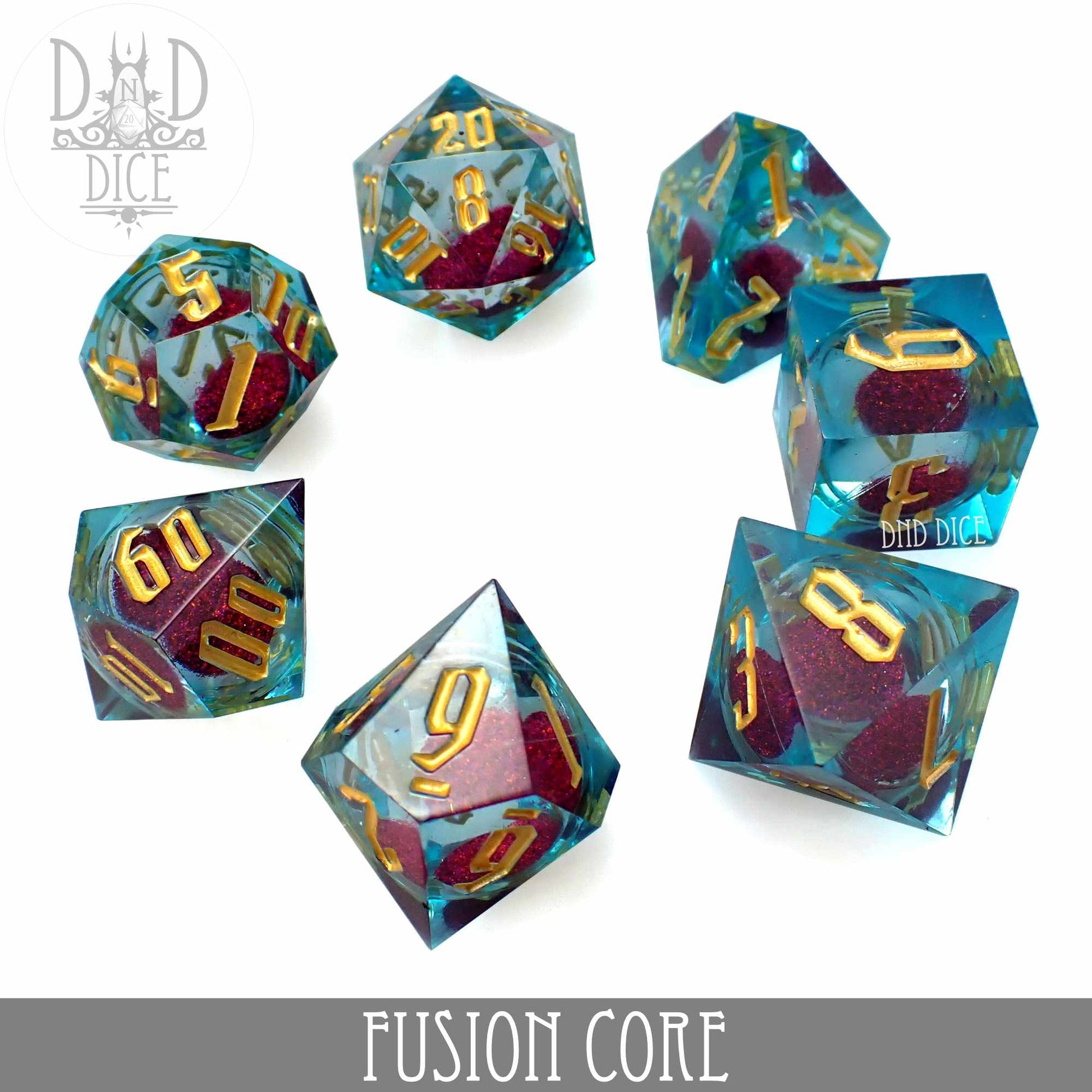 Fusion Core Liquid Core Dice Set