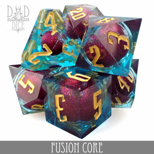 Fusion Core Liquid Core Dice Set