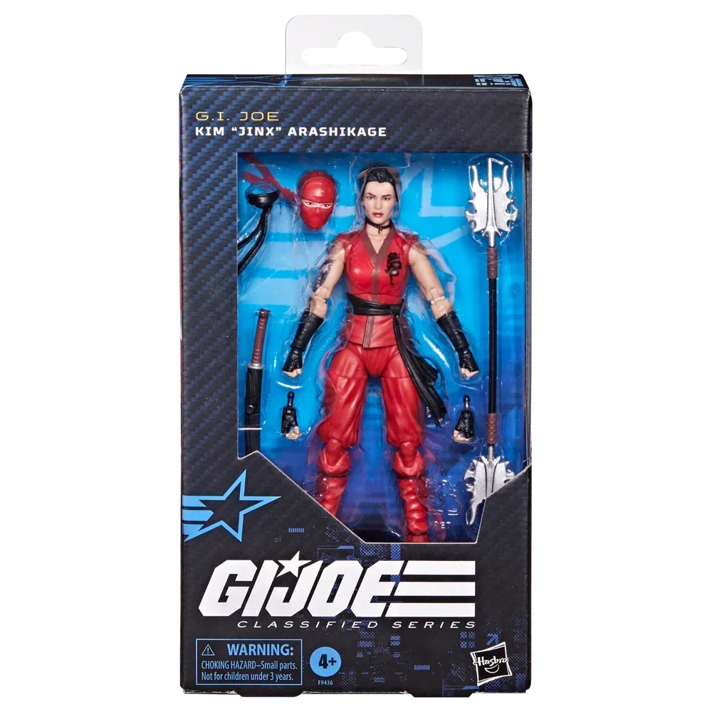 G.I. Joe Action Figure Gi Joe Classified Series Shohiro Beach Head Figure 124 Kim Jinx Arashikage Ninja Model Collectibl Toy