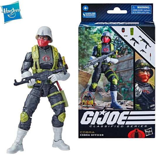 G.I. Joe GI Joe Classified Series 6" 097 Python Patrol Cobra Officer Action Figure Model Toy Hobby Gift