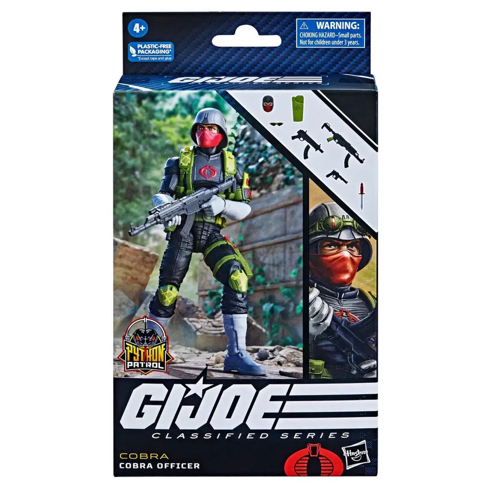 G.I. Joe GI Joe Classified Series 6" 097 Python Patrol Cobra Officer Action Figure Model Toy Hobby Gift