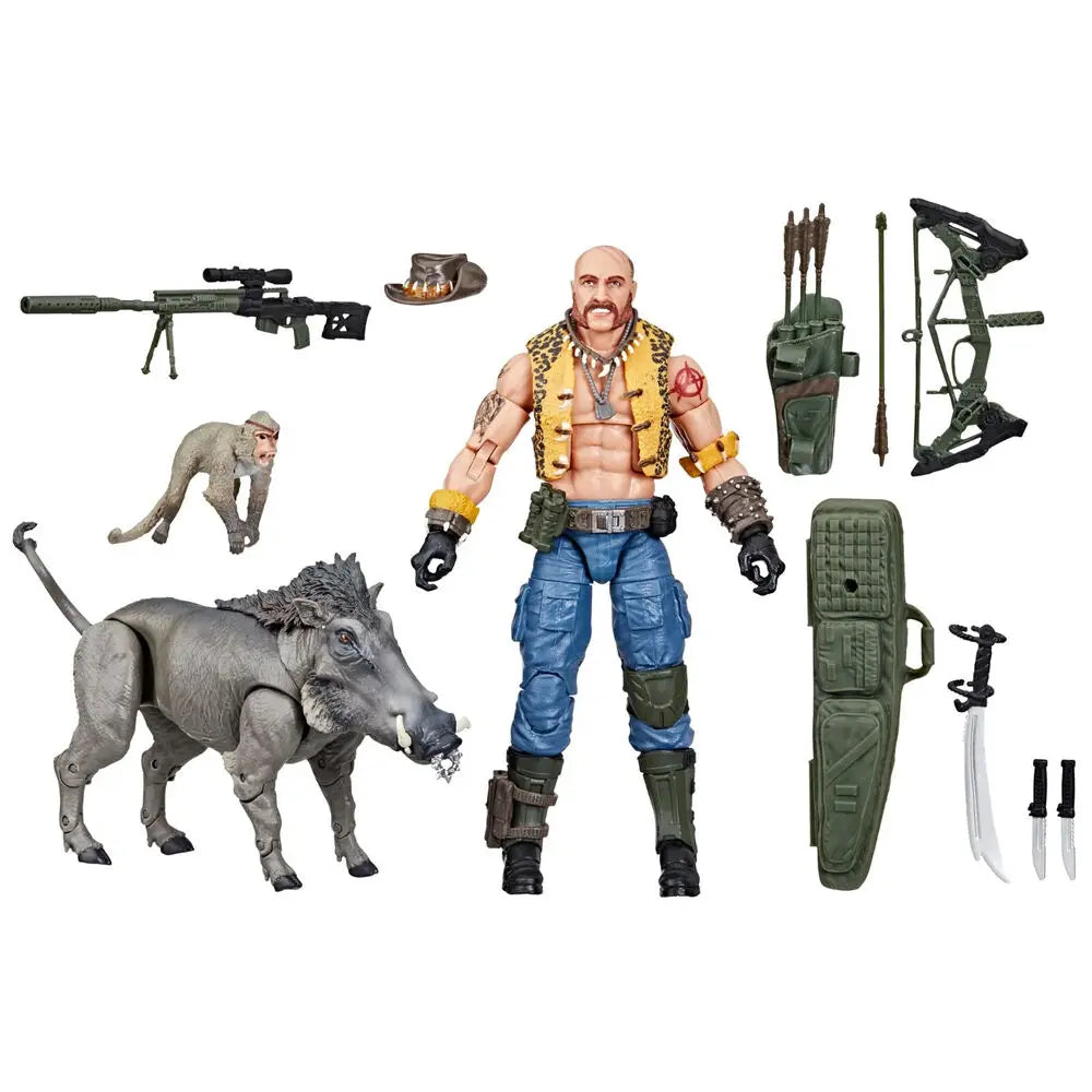 G.I. Joe GI Joe Classified Series 6" 125 Dreadnok Gnawgahyde Porkbelly Yobbo Action Figure Model Toy Hobby Gift