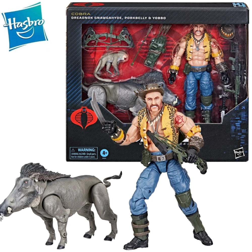 G.I. Joe GI Joe Classified Series 6" 125 Dreadnok Gnawgahyde Porkbelly Yobbo Action Figure Model Toy Hobby Gift