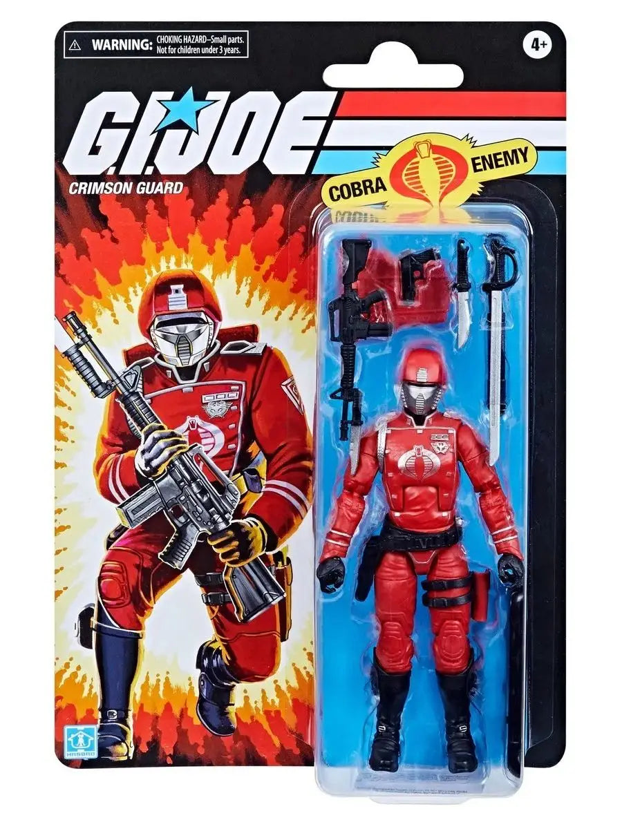 G.I. Joe GI JOE Classified Series Retro Crimson Guard Action Figure Model Toy Collection Hobby Gift