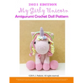 My Girly Unicorn Amigurumi Crochet Doll Pattern 2021