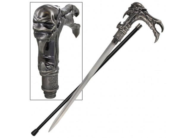 Galaxy Cyborg Alien Walking Cane Sword