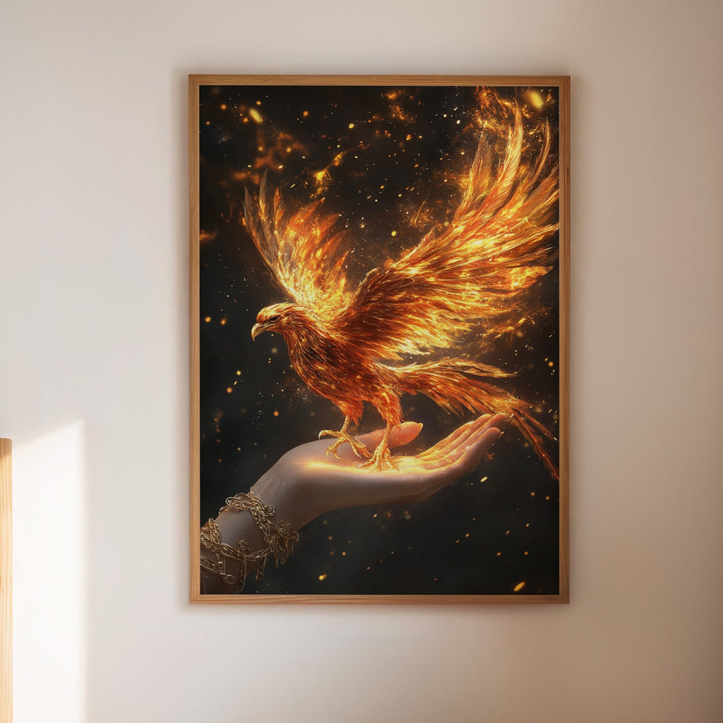 Phoenix's Fiery Ascend