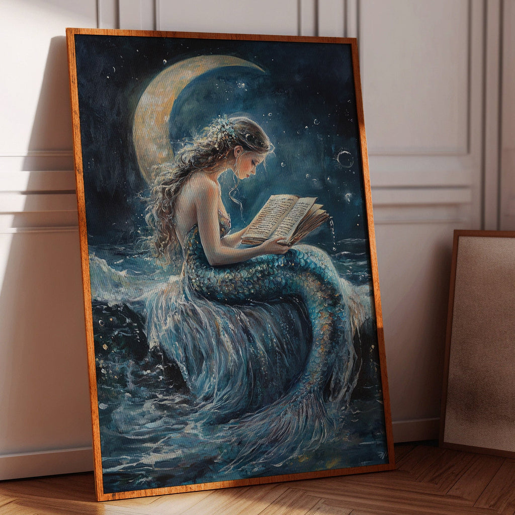 Moonlit Verses Beneath the Waves