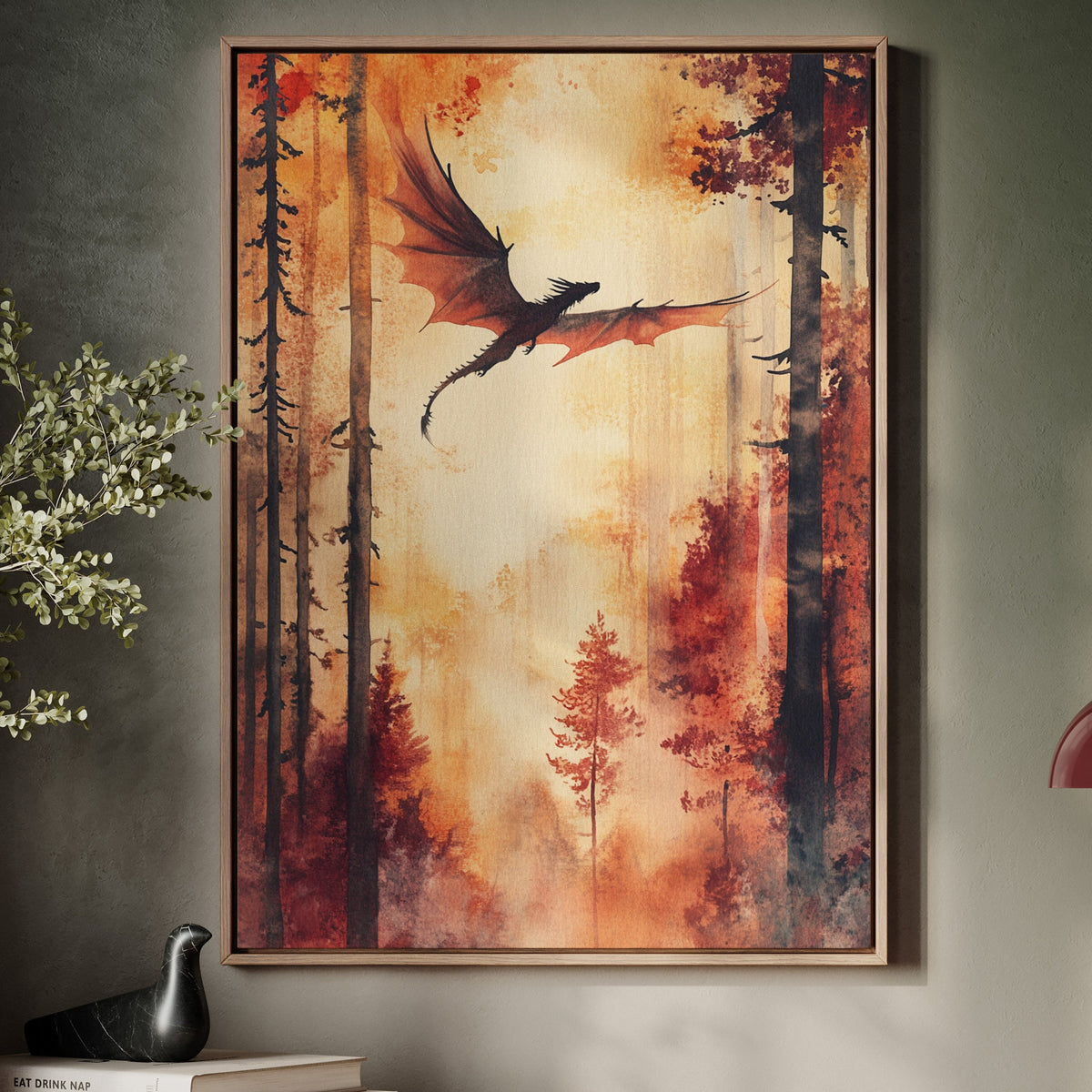 Crimson Flight Reverie