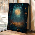 Moonlit Whispers in the Grove